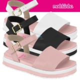 Sandalia Infantil Molekinha Menina Fashion Fivela Lançamento