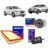 Kit Filtros de Oléo, Combustível e Ar Acdelco 88905845/25FC0225/19350511