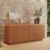 Buffet 4 Portas com Led 183,5 Cm Lux 100% Mdf