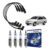 Kit Cabo E Vela de Ignição Original Bosch Fiat Palio Weekend 1.4 MPI 8V Flex 2005 A 2012