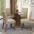 Conjunto Sala de Jantar Mesa Tampo de Vidro 4 Cadeiras Rustic Ivy Madesa