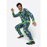 Pijama Manga Longa Ultra Visco Masculino Dragão Camping – Puket