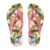 Chinelo Kenner Ibiza Hula Feminino – Branco e Rosa