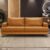 Sofá 3 Lugares 180cm Living Pés Curvos Santi D05 Sintético Whisky – Mpozenato