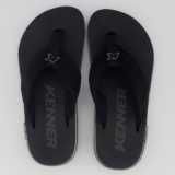 Chinelo Kenner Kivah II Preto e Cinza