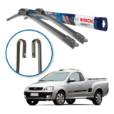 Palheta Limpador Parabrisa Original Bosch Chevrolet Montana 2004 a 2010
