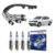 Kit Cabo E Vela de Ignição Original Bosch Volkswagen Voyage 1.6 8V I-Motion Flex 2012 A 2018