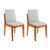 Cadeira Sala de Jantar Lady Kit 2 Uni Natural – Nesher