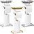 Porta Papel Higiênico Dispenser Porta Celular Chão Banheiro Lavabo Decoração Suporte Celular Arthi
