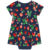 Body Vestido Manga Curta Com Aroma Bebê Feminino Marisol