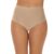 Calcinha Tanga Alta Nude Cotton Bege Zee Rucci