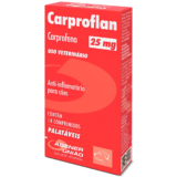 Carproflan 25mg – 14 Comprimidos Anti-inflamatório Para Cães