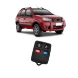 Capa Controle Alarme Ecosport 2002 2014 Fiesta 2002 2014 Ka 2004 2007 Fiesta 4 Botoes