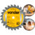 Disco De Serra Circular 24 Dentes Aço Vídea Lâmina Para Madeira Carpintaria Marcenaria 185mm Vonder