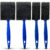 Kit 4 Pincéis Espuma Macio Detalhamento Grade Ar Vonixx