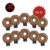 Kit Com 10 Uni Reparo Tweeter Compatível Hinor Hi300 / Hi320
