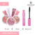 Kit Gloss Supreme Glow + Blush Color Glow + Máscara de Cílios Rímel High End Ana Hickmann