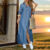 Lovito Vestido Casual Outono Inverno Com Botão Para Mulheres LNL52073