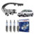 Kit Cabo E Vela de Ignição Original Bosch Volkswagen Polo 1.6 8V I-Motion Total Flex 2010 A 2014