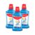 Kit 3 Enxaguante Bucal Colgate Total 12 Clean Mint 500ml