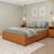 Base para Cama Box Casal Mônaco (35x144x193cm) Cinamomo