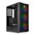 Gabinete Gamer Mancer Narok V2, Rainbow, Mid-Tower, Lateral de Vidro, Com 3 Fans, Preto, MCR-NRK-V2