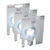 Kit 3 Lampada Led Pera Filamento Clear 9W 6500K E27 Deluxe