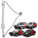 Elevador de Vidro Manual VW Gol Parati Saveiro Voyage Motorista Esquerdo 2 Portas Modelos 1987 a 1997 Instalação Fácil