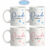 Kit 4 Caneca Personalizada Dindos Madrinha Padrinho de batismo Dindo Dinda