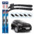 Par de Palhetas Limpador Parabrisa Multiclip Original Bosch Ford Ka 2014 A 2022