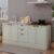 Balcão de Cozinha Iluminata 4 Portas 3 Gavetas 100% Mdf Mint/ébano – Genialflex