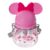 Garrafa Minnie Rosa Lúdica Canudo Tampa Orelhinhas Plasútil