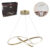 Luminaria Pendente Led Maria 50w Com Seleção de temperatura Quente/Neutro/Frio Dourado Cod: 589228073 Avant