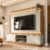 Home Guararapes Linea Brasil Com Painel Flex Nature/off White
