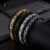Pulseira Vnox Byzantine Para Homens , Retrô De Aço Inoxidável Hip Hop , Presente De Festa Moderno