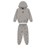 Conjunto Infantil em Moletom com Blusão e Calça Bee Loop