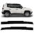 Kit Adesivos Coluna Superior Jeep Renegade Preto Decorativo