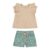 Conjunto Menina Blusa Babado e Short Floral – Colorittá