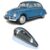 Capa Pisca Cromado Metal Fusca 1965 1966 a 1970