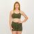 Top Fila Life II Feminino Verde Oliva