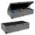 Cama Box Baú Solteiro Sintético Serene Cinza 88x188x44