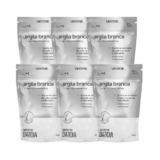 Kit 6 Argilas Branca Pó Esfoliante Facial Corporal Labotrat