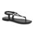 Sandália Rasteira Anacapri Slim Comfy Elástico Preto – Feminino