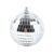 Bola De Natal Espelhada Enfeite Decorativo Globo Disco – 10cm – 1 unidade – Rizzo