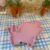 Bandeja Decorativa de Páscoa – Coelho Rosa bebê – 24cm – 1 unidade – Só Boleiras – Rizzo