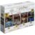 KIT 4 QUEBRA CABEÇAS HARRY POTTER 400 PEÇAS MADEIRA XALINGO PUZZLE FILME SAGA BRUXO MAGIA CENAS JOGO