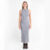 Vestido Colcci Midi Canelado Cinza – Feminino