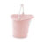 Balde Bebê Cajovil 8 Litros Fofura Rosa