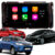 Central Multimídia 7″ MP5/BT CarPlay Android + Moldura Black Piano Hilux Etios Corolla GLI AP971