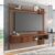 Painel para TV até 65 Polegadas Jade 1 PT Fendi e Havana 150 cm